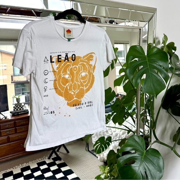 FARM Rio Tops - FARM Rio Zodiac Leo Tee